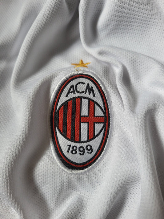 AC MILAN WHITE SHORTS EMBROIDERY