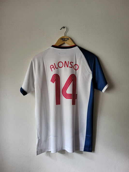 ALONSO LIVERPOOL AWAY KIT 2006-07 PREMIUM EMBROIDERY
