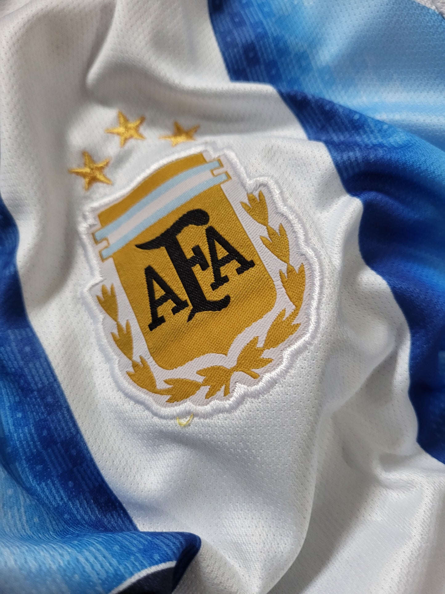 ARGENTINA HOME JERSEY 2026 FULL SLEEVE PREMIUM EMBROIDERY