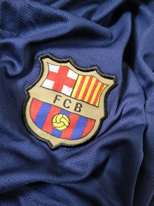 BARCELONA BLUE SHORTS EMBROIDERY
