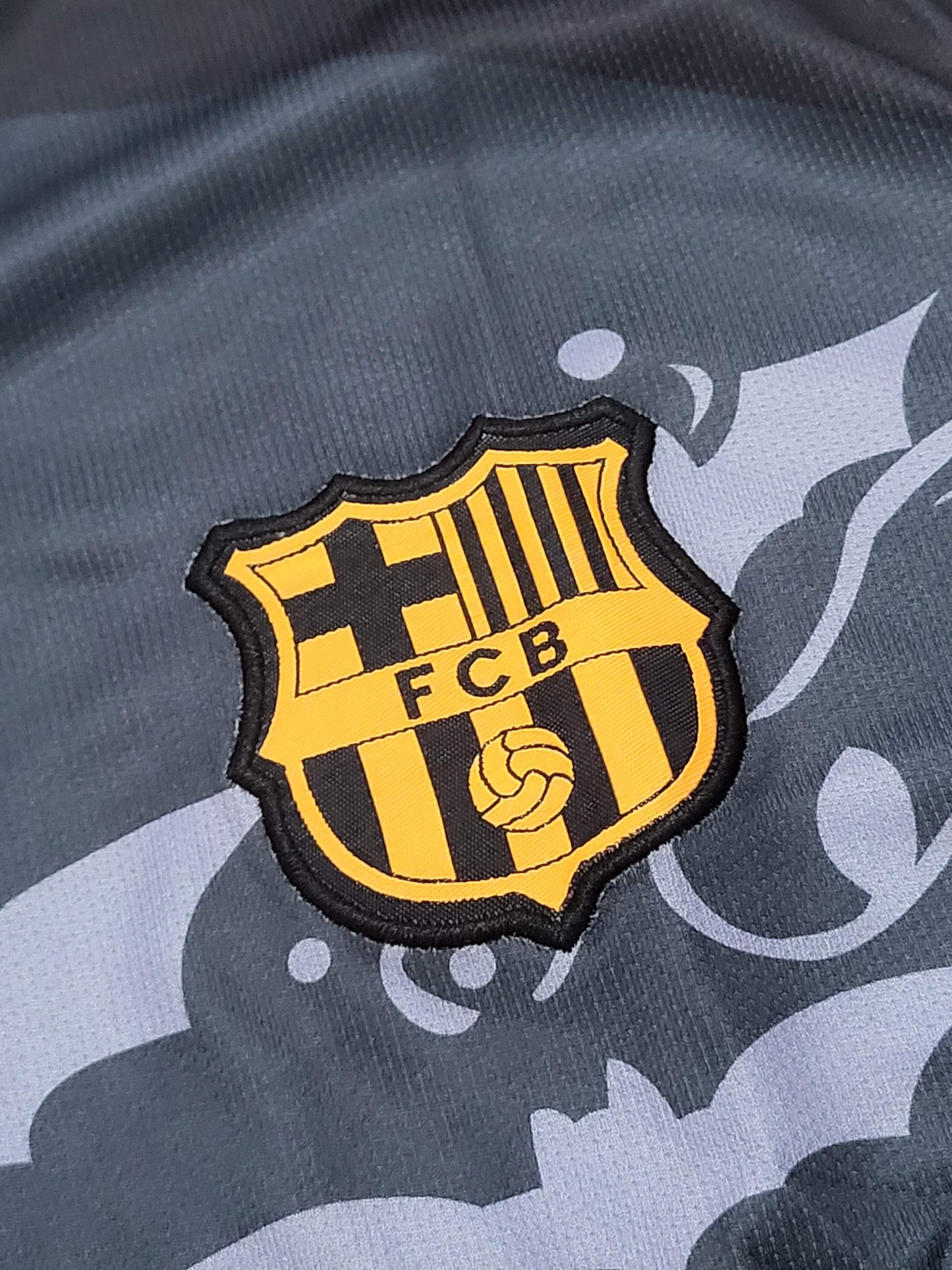 BARCELONA SPECIAL EDITION HALF SLEEVE PREMIUM EMBROIDERY