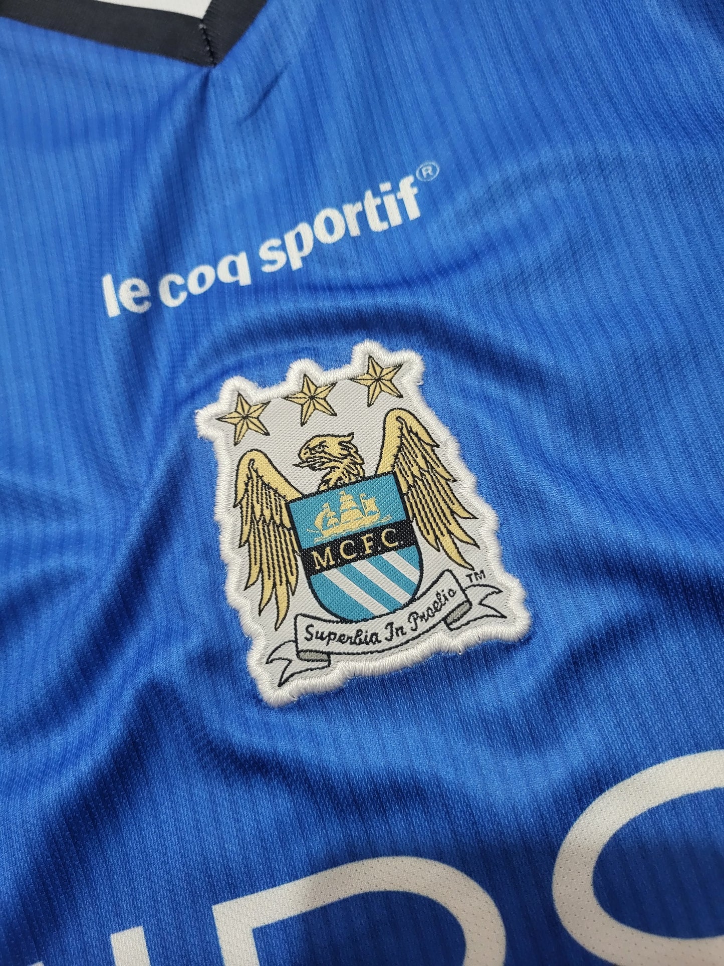 HAALAND MAN CITY HOME KIT 1999-20 COLLAR PREMIUM EMBROIDERY