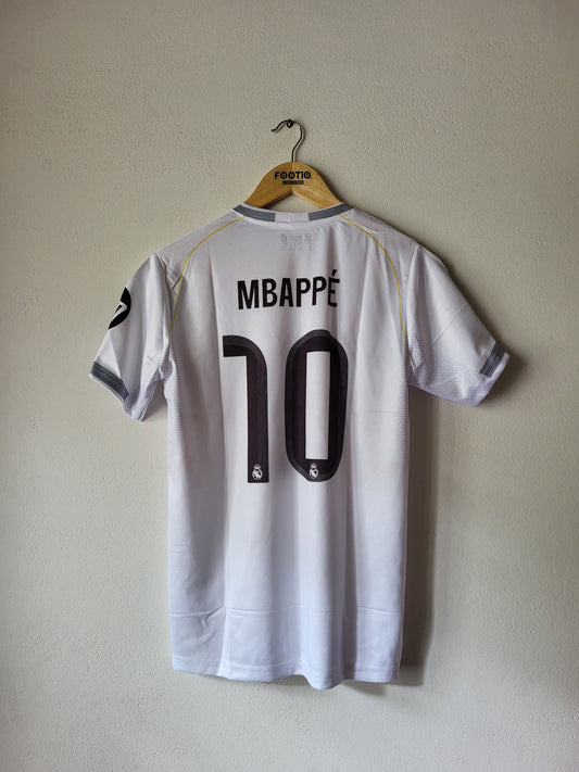 MBAPPE REAL MADRID 2025-26 HOME KIT PREMIUM EMBROIDERY