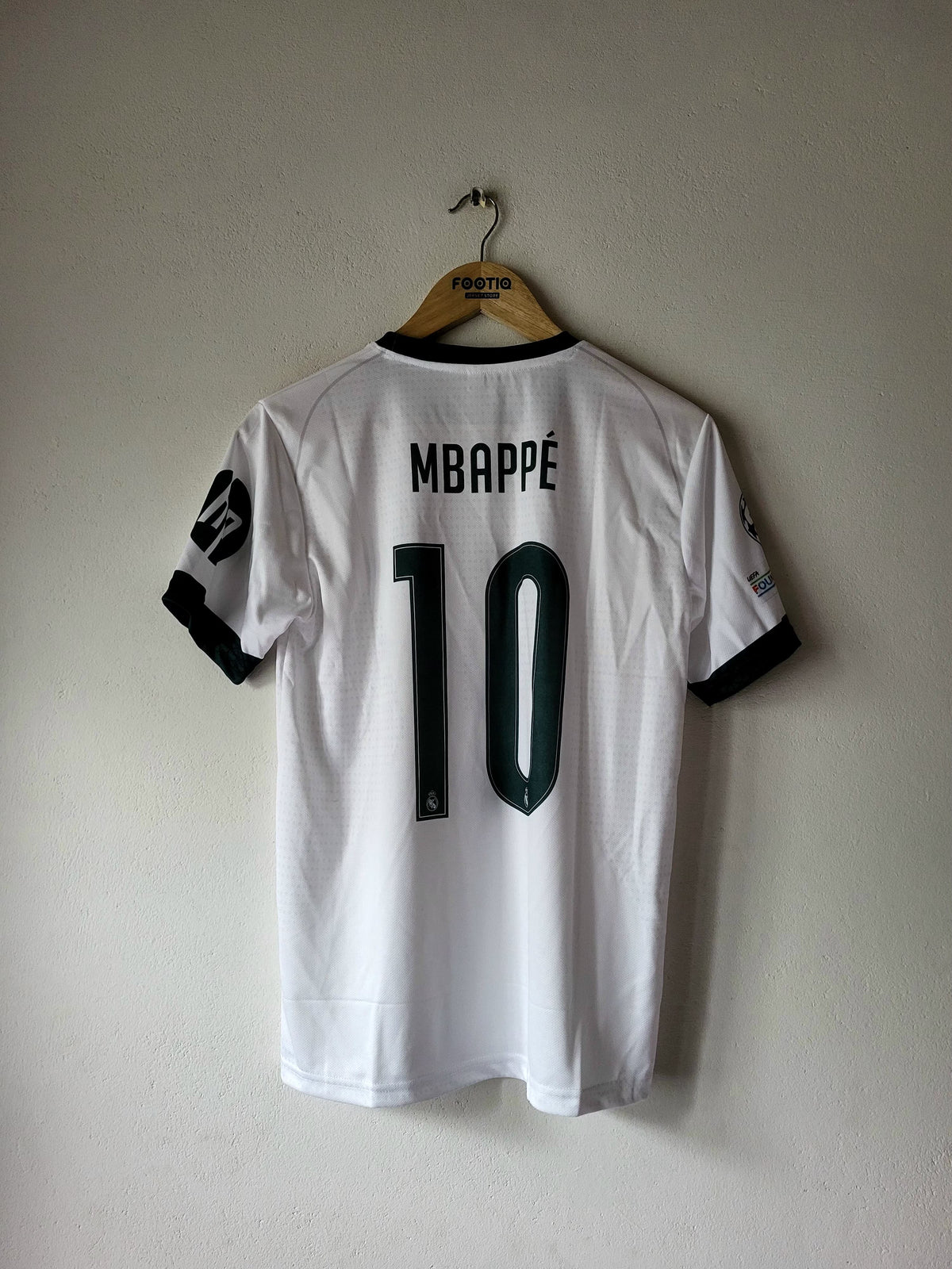 Mbappe Real Madrid 2026-27 Home Kit Sublimation, White Colour