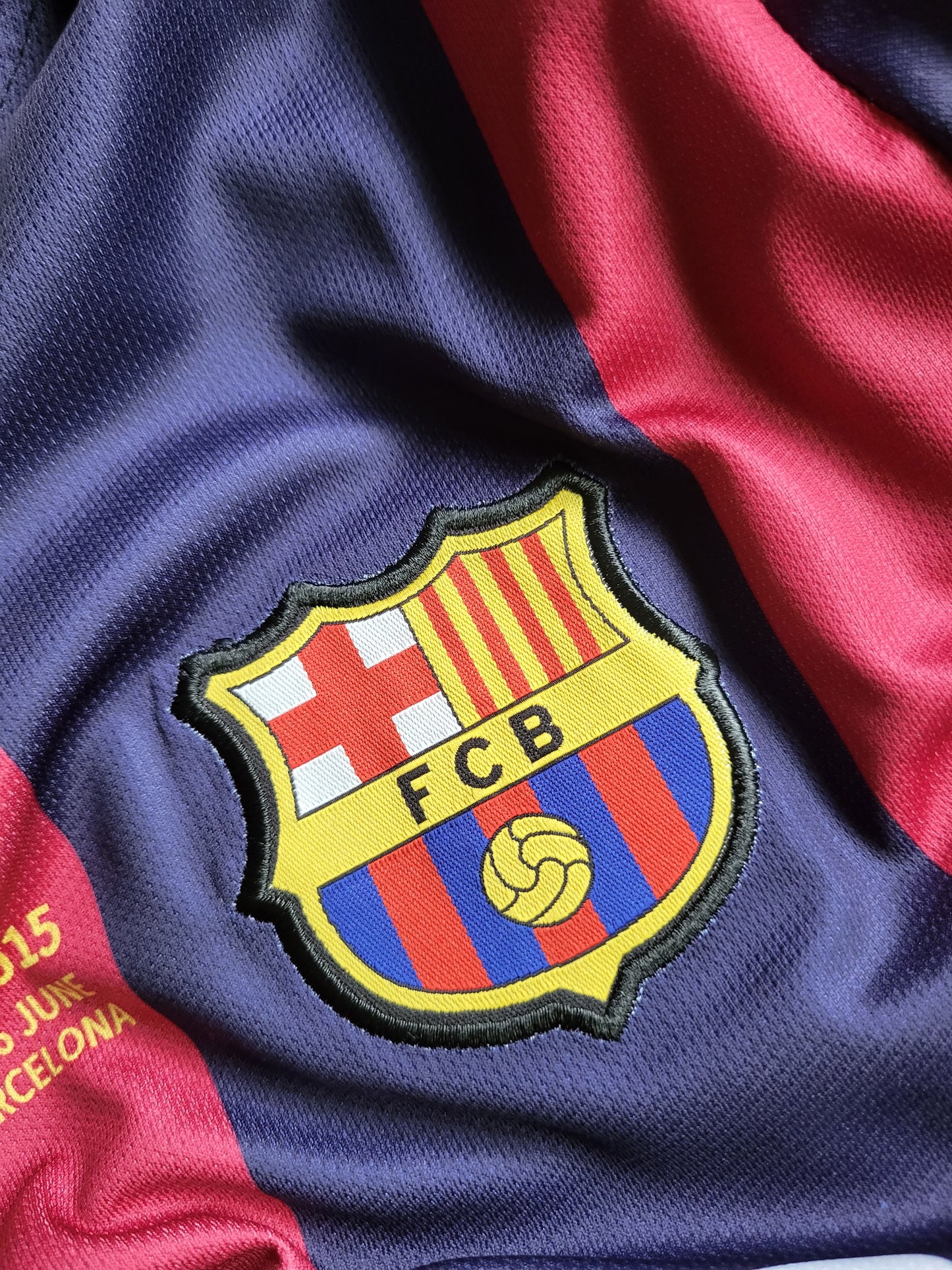 MESSI BARCELONA HOME KIT 2014-15 FULL SLEEVE PREMIUM EMBROIDERY
