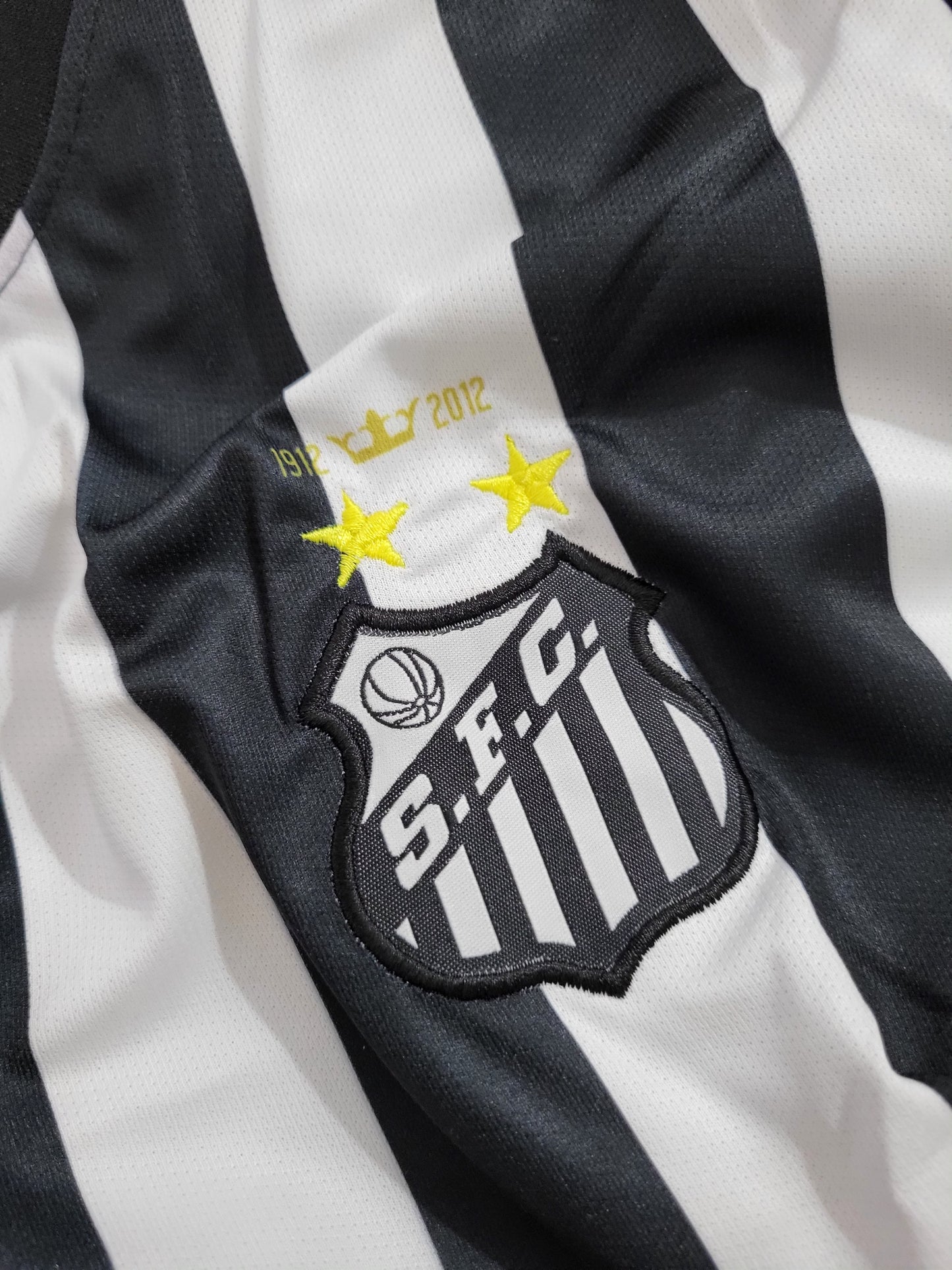 NEYMAR JR SANTOS AWAY KIT 2011-12 PREMIUM EMBROIDERY