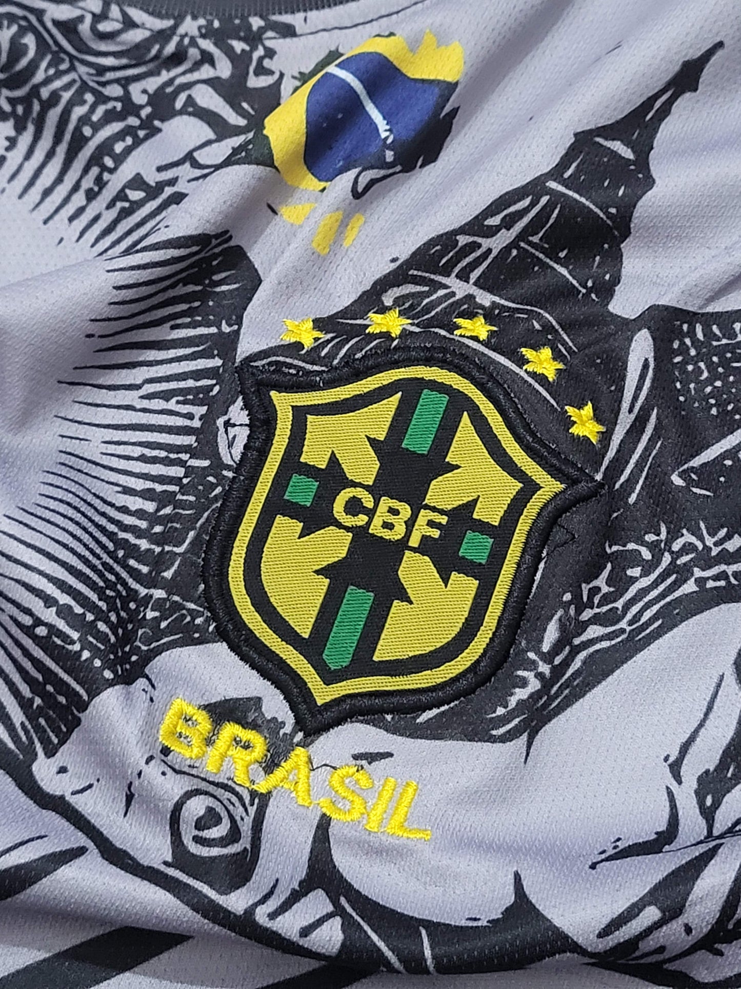 NEYMAR JR BRAZIL JESUS SPECIAL EDITION PREMIUM EMBROIDERY