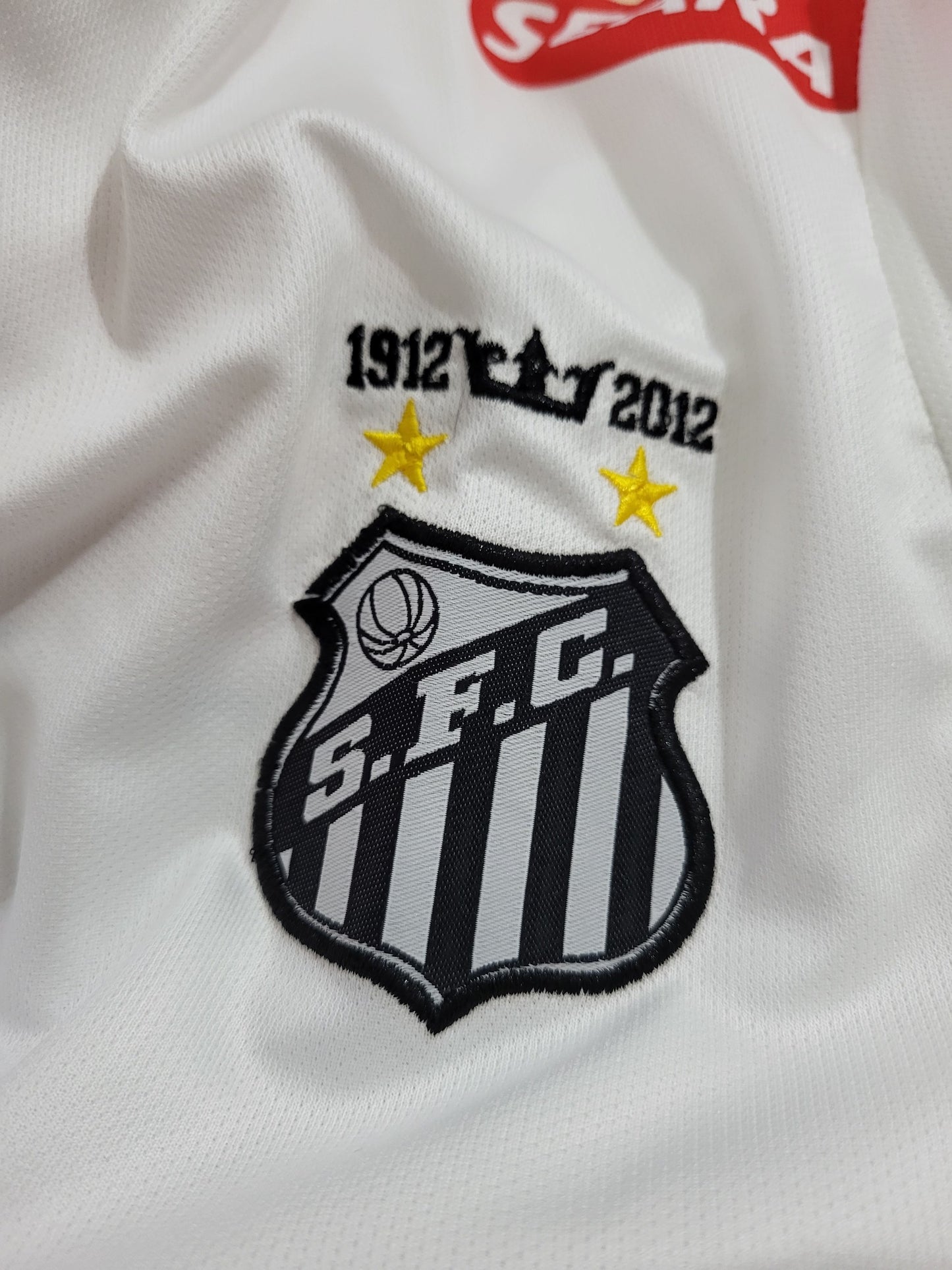 NEYMAR JR SANTOS HOME KIT 2011-12 PREMIUM EMBROIDERY