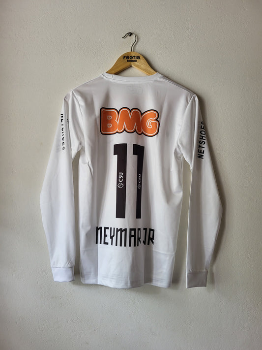 NEYMAR JR SANTOS HOME KIT 2012-13 FULL SLEEVE PREMIUM EMBROIDERY