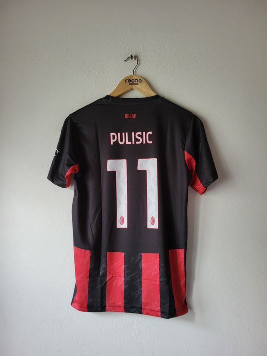 PULISIC AC MILAN 2025-26 HOME KIT PREMIUM EMBROIDERY