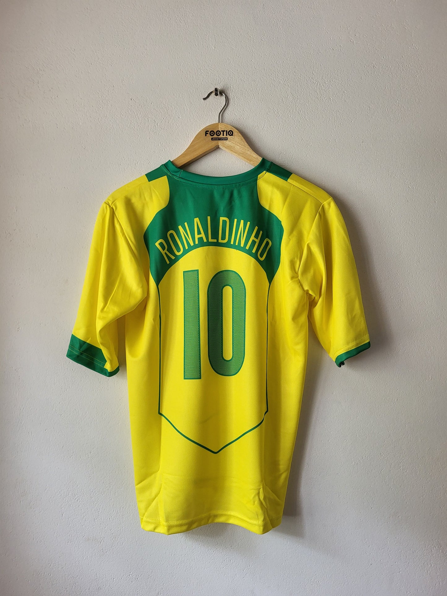 RONALDINHO BRAZIL KIT 2004 FIVE SLEEVE SUBLIMATION