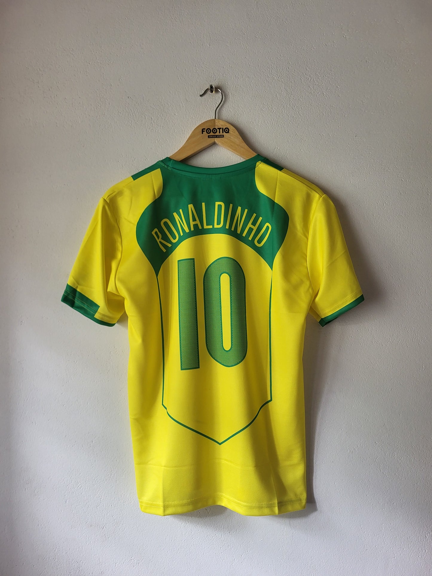 RONALDINHO BRAZIL KIT 2004 HALF SLEEVE SUBLIMATION