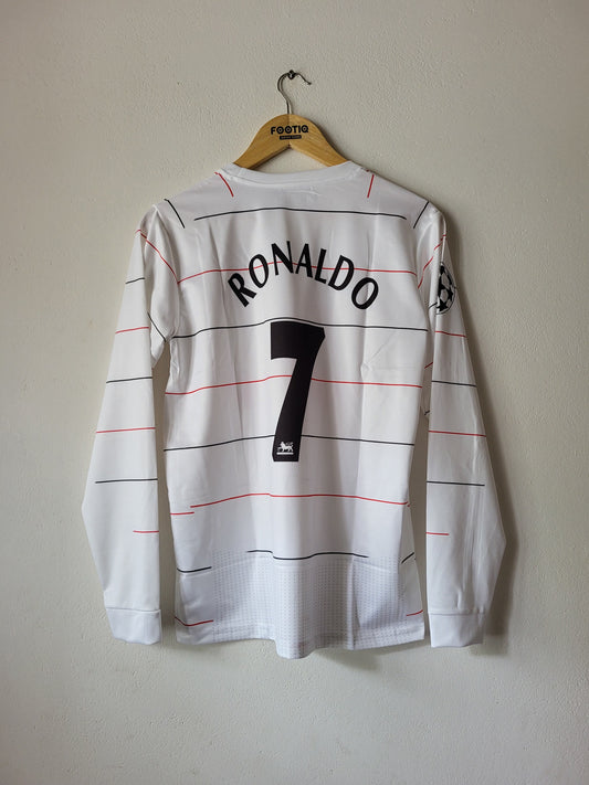 RONALDO MAN UNITED 2003-04 THIRD KIT FULL SLEEVE PREMIUM EMBROIDERY