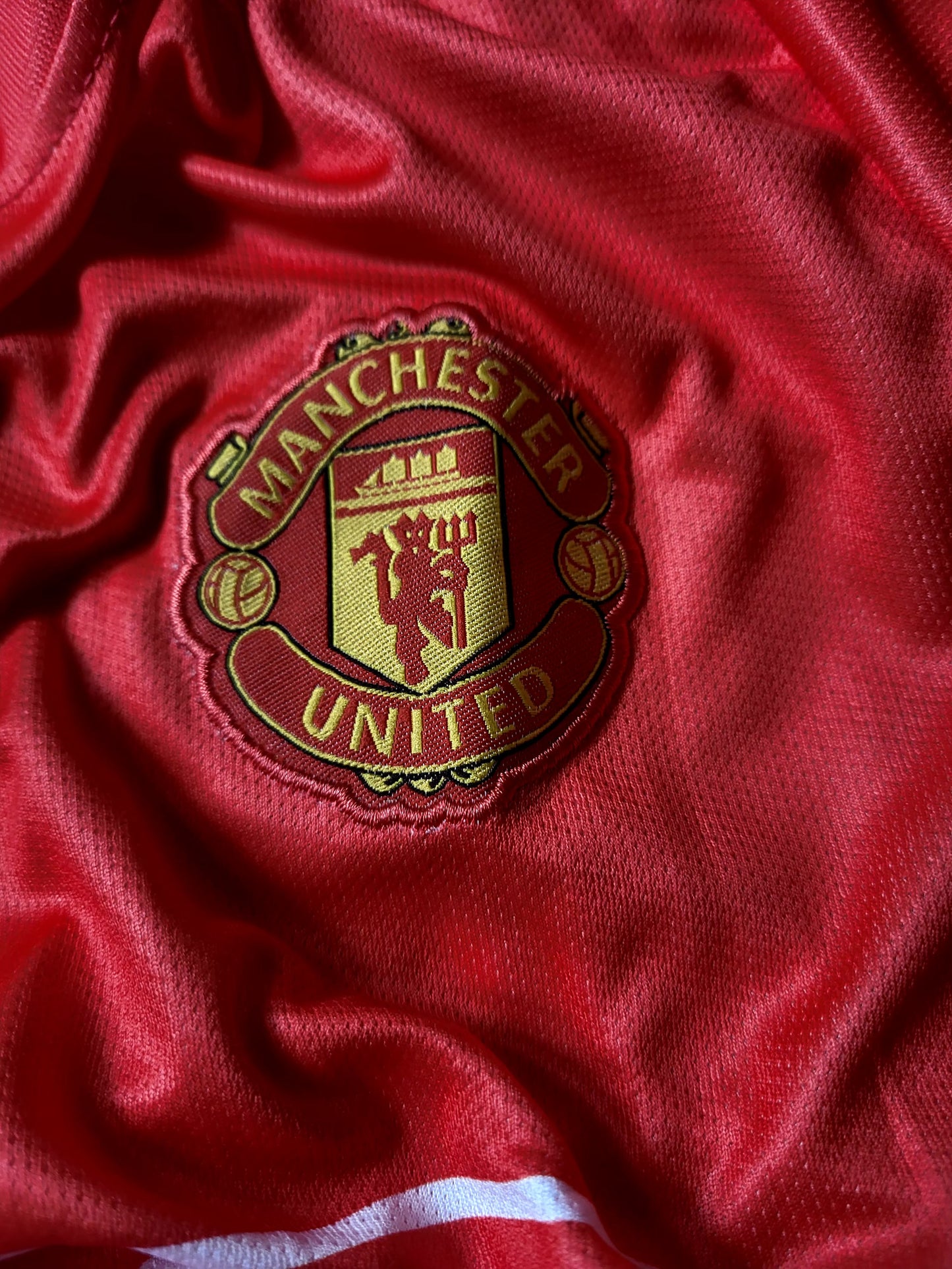 RONALDO MAN UNITED HOME KIT 2007-08 FULL SLEEVE PREMIUM EMBROIDERY