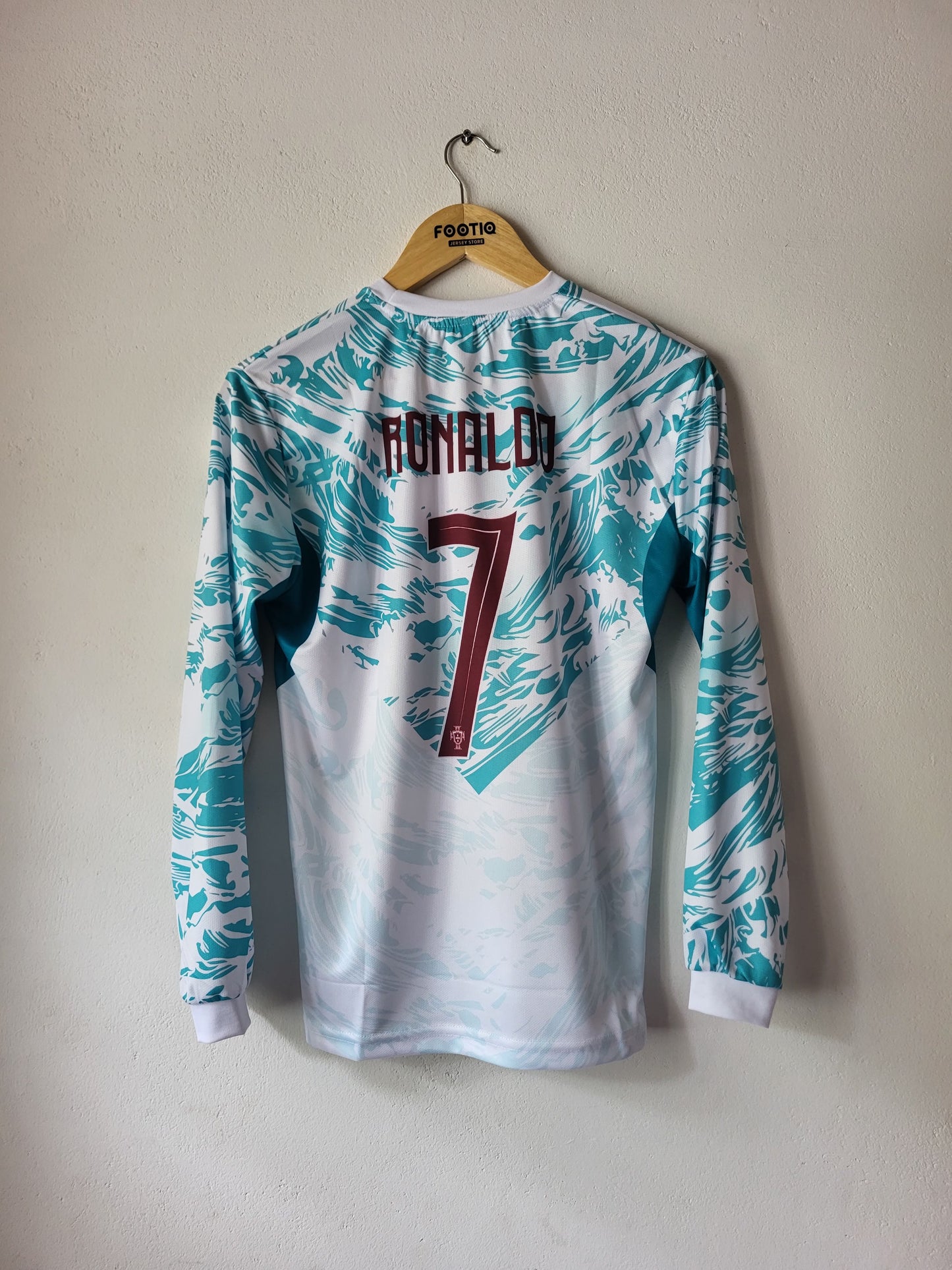 RONALDO PORTUGAL AWAY JERSEY 2026 FULL SLEEVE SUBLIMATION