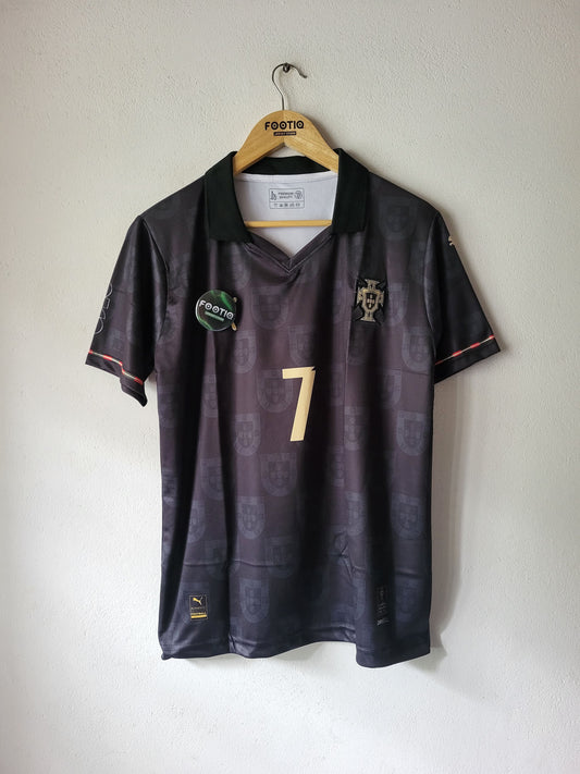 Ronaldo Portugal Black Panther Jersey 2026 Premium Embroidery, Special edition, ronaldo Portugal