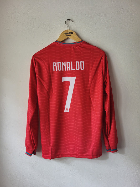 RONALDO PORTUGAL HOME JERSEY 2026 FULL SLEEVE SUBLIMATION