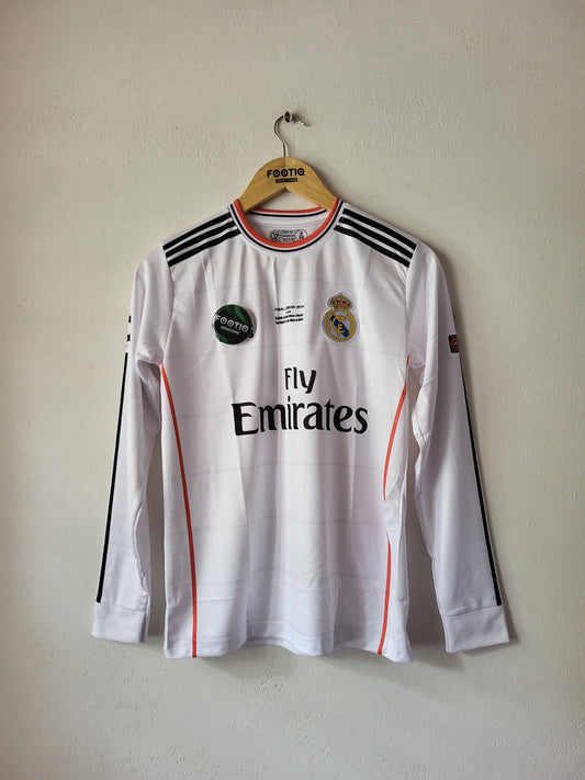 RONALDO REAL MADRID HOME KIT 2013-14 FULL SLEEVE PREMIUM EMBROIDERY