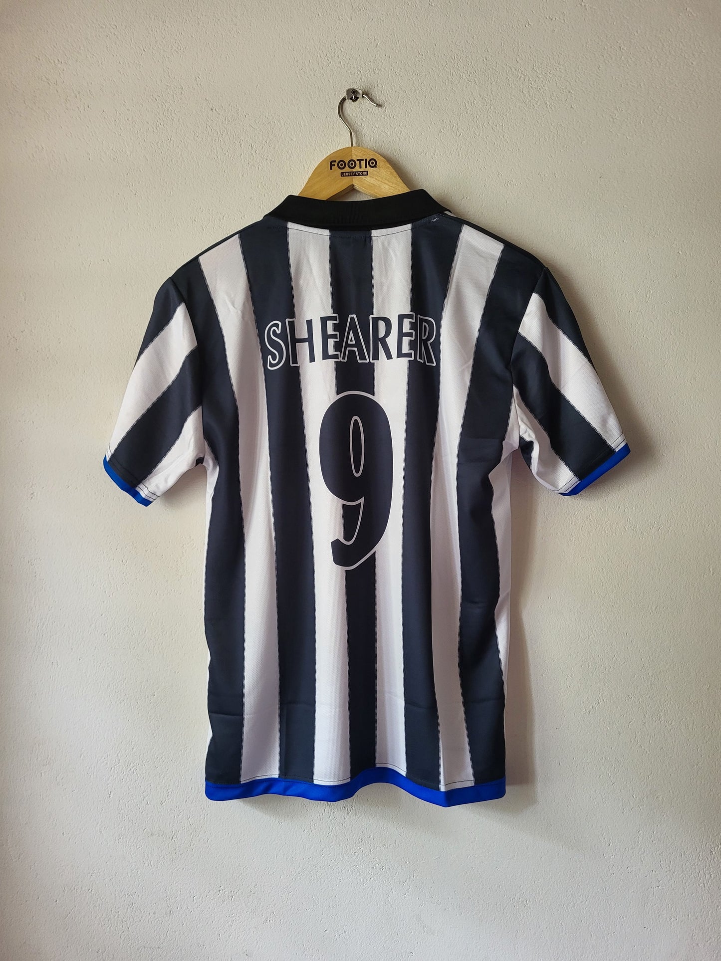 SHEARER NEW CASTLE HOME KIT 1998-99 COLLAR SUBLIMATION