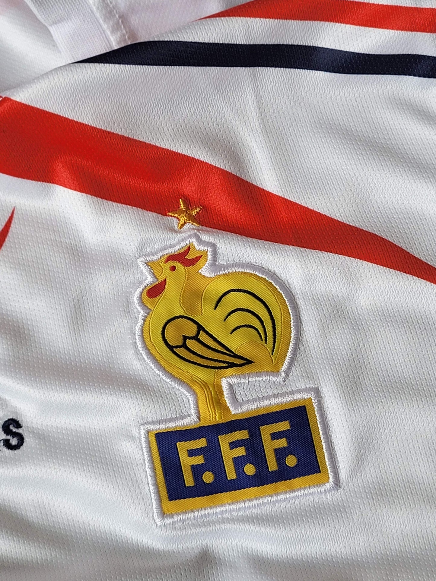 ZIDANE FRANCE AWAY KIT 2006 PREMIUM EMBROIDERY