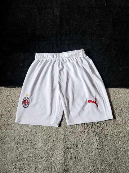 AC MILAN WHITE SHORTS EMBROIDERY