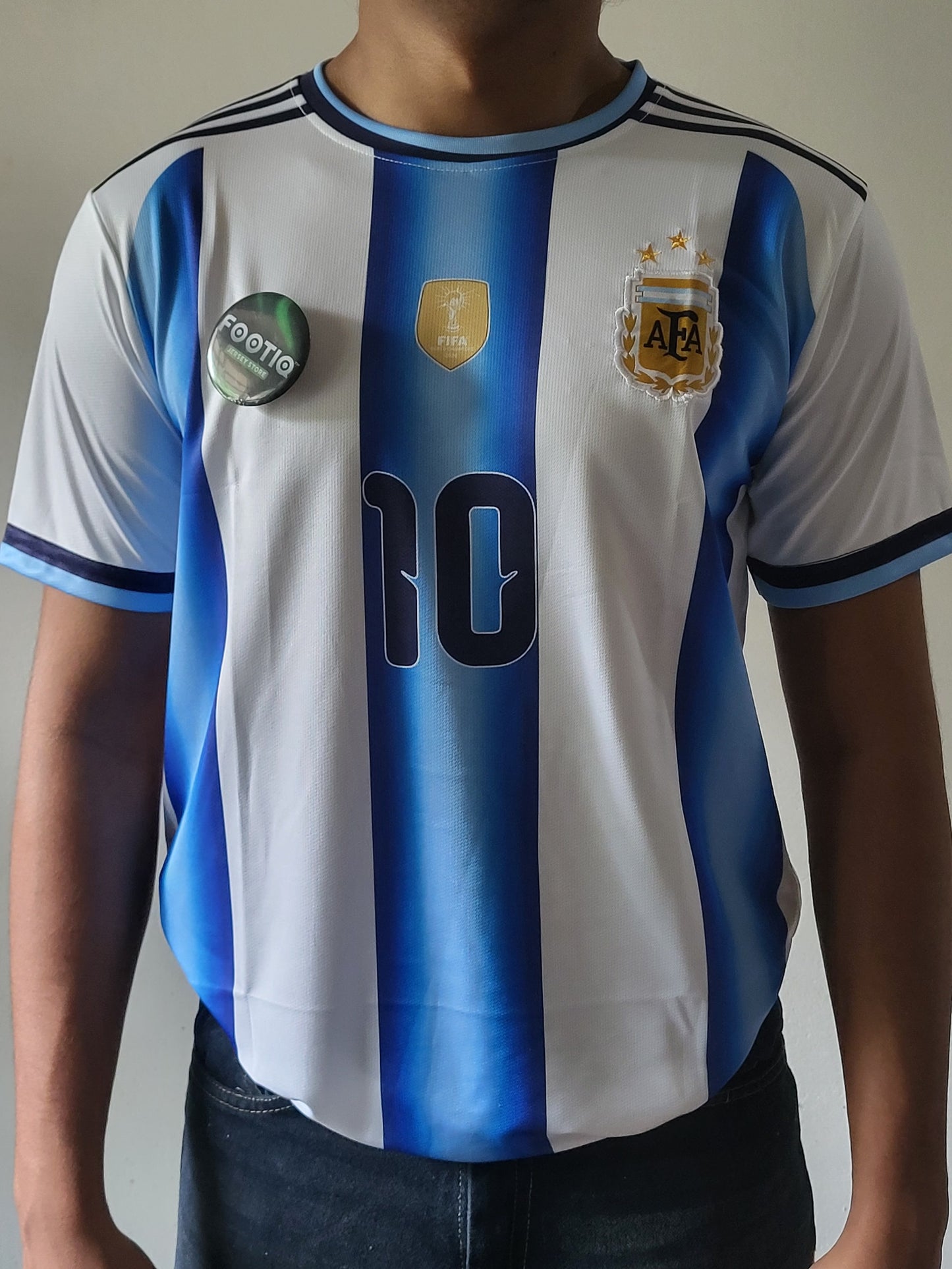 MESSI ARGENTINA HOME JERSEY 2026 PREMIUM EMBROIDERY