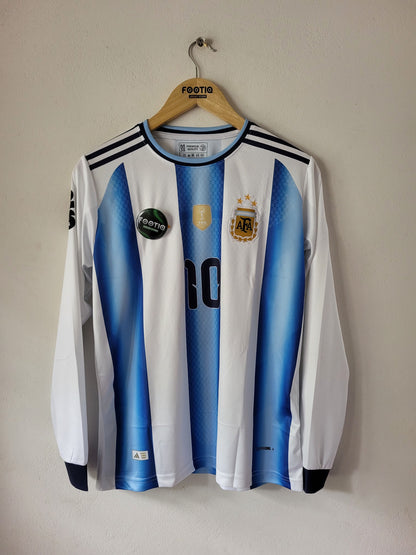 ARGENTINA HOME JERSEY 2026 FULL SLEEVE PREMIUM EMBROIDERY