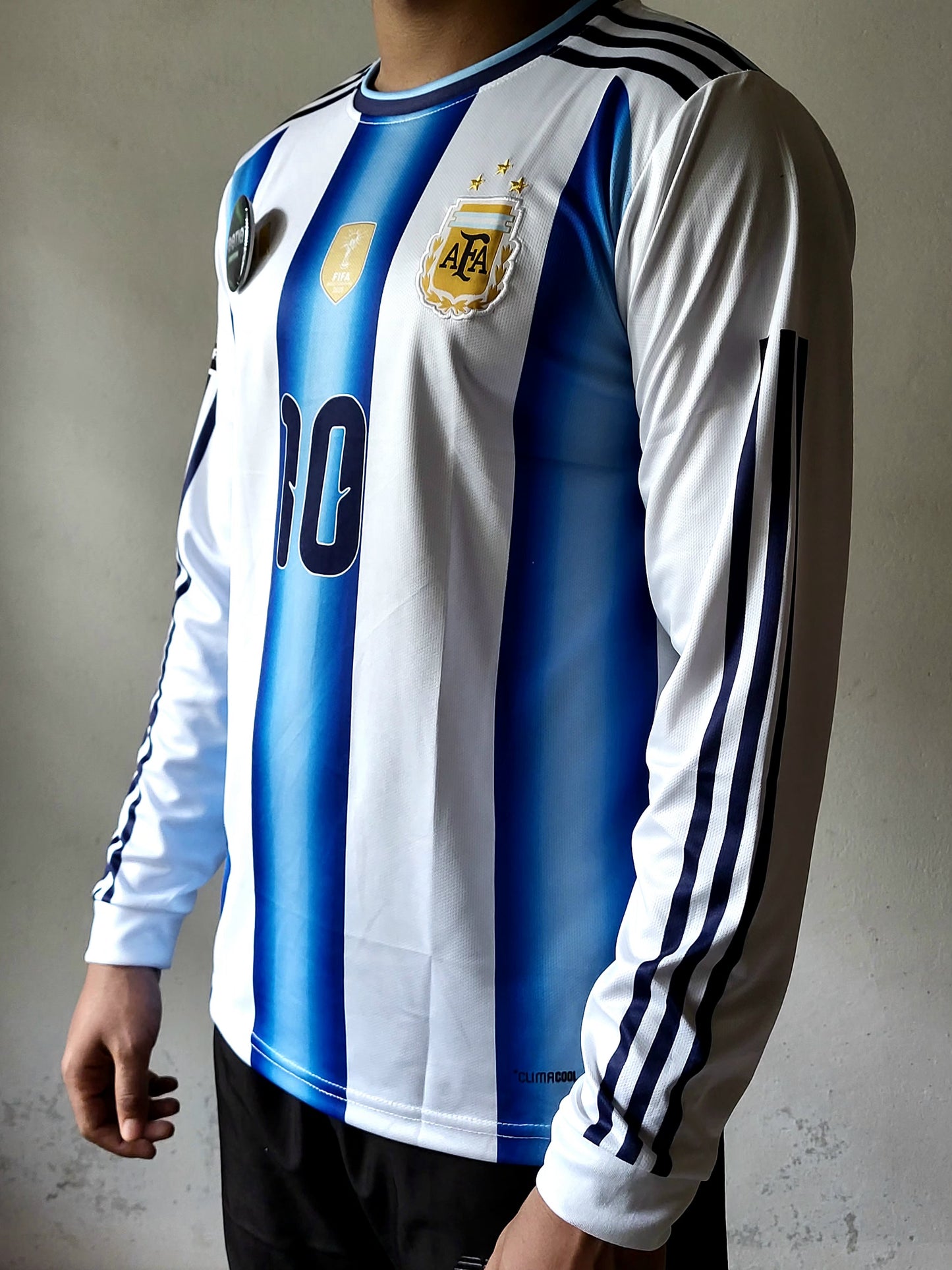 ARGENTINA HOME JERSEY 2026 FULL SLEEVE PREMIUM EMBROIDERY