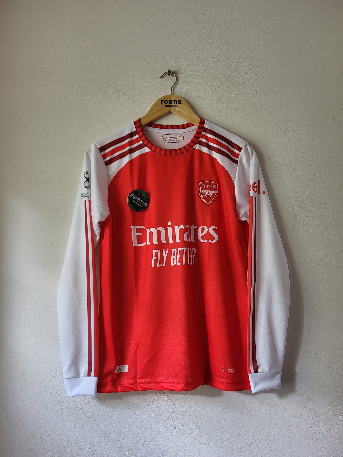 ARSENAL 2026-27 HOME KIT FULL SLEEVE PREMIUM EMBROIDERY