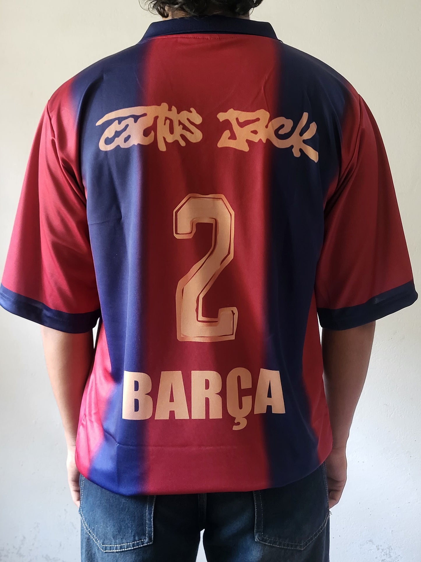 BARCELONA CACTUS JACK COLLAR FIVE SLEEVE PREMIUM EMBROIDERY