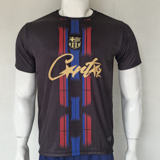 Barcelona Cactus Jack Half Sleeve Premium Embroidery | Limited Edition