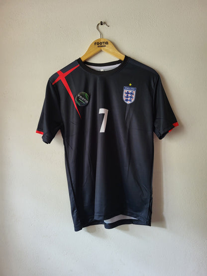 BECKHAM ENGLAND AWAY KIT 2006 SUBLIMATION