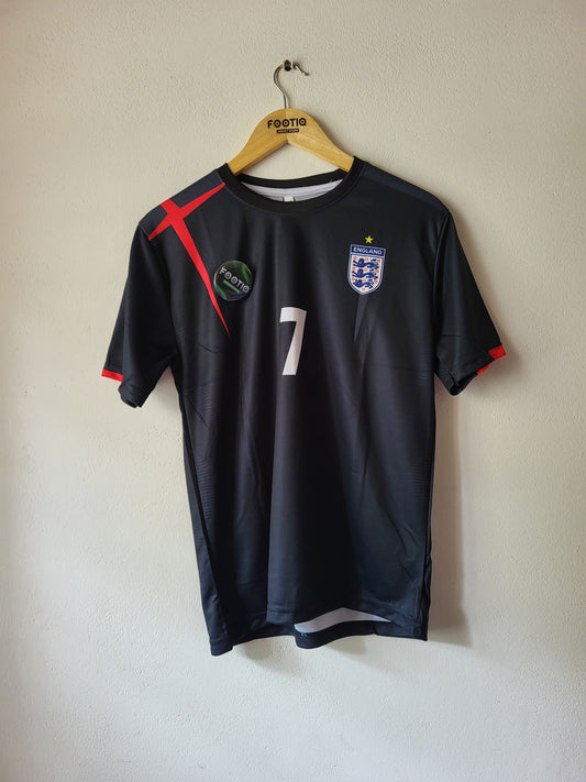 BECKHAM ENGLAND AWAY KIT 2006 SUBLIMATION