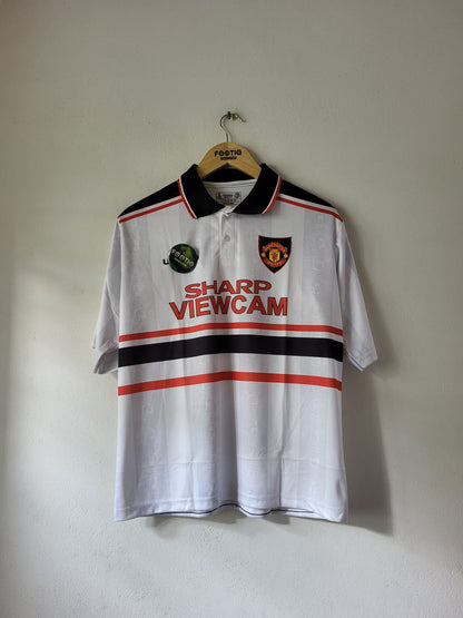 BECKHAM MAN UNITED AWAY KIT 1997-99 COLLAR FIVE SLEEVE SUBLIMATION