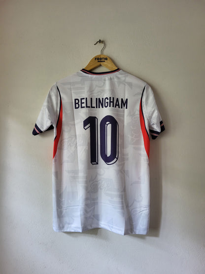 BELLINGHAM ENGLAND HOME JERSEY 2026 PREMIUM EMBROIDERY