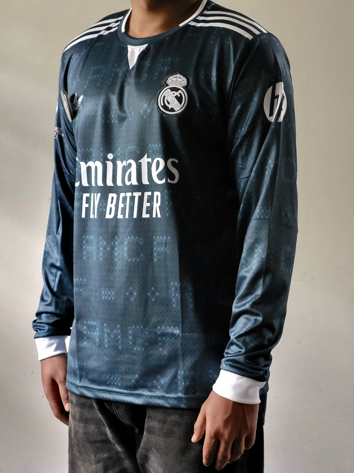 Bellingham away full sleeve, Real MADRID green away full sleeve jersey, trending jersey, most selling Jersey 
