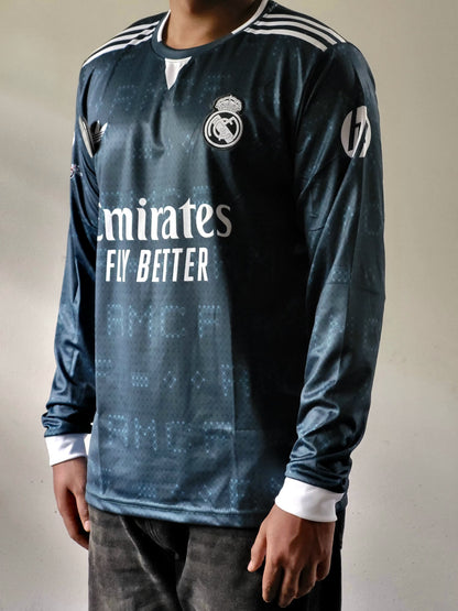Bellingham away full sleeve, Real MADRID green away full sleeve jersey, trending jersey, most selling Jersey 