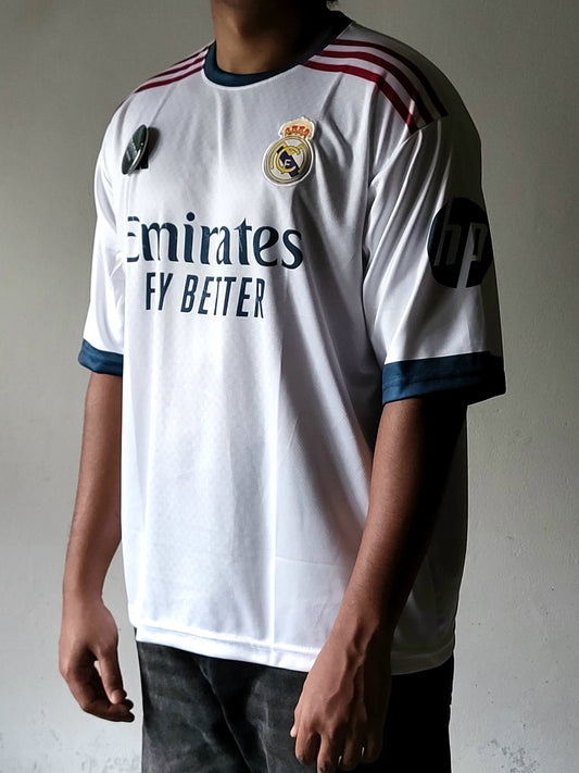 Bellingham Real Madrid 2026-27 Home Kit Five Sleeve Premium Embroidery, Oversized, Bellingham Jersey, trending jersey, most selling