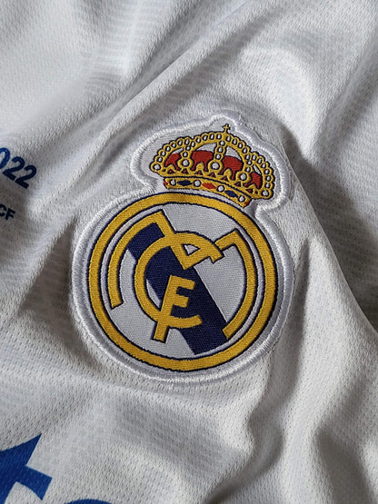 BENZEMA REAL MADRID HOME KIT 2021-22 PREMIUM EMBROIDERY