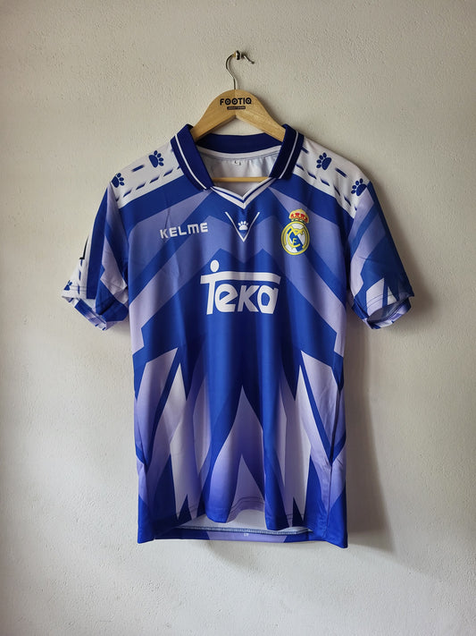 CARLOS REAL MADRID AWAY KIT 1996-97 COLLAR SUBLIMATION