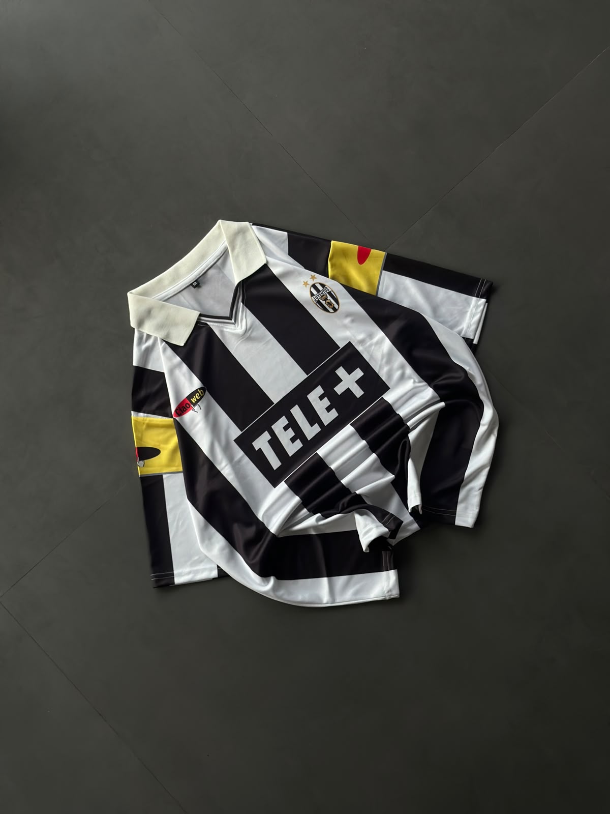 Del Piero Juventus 2000-01 Home Kit Five Collar Sublimation