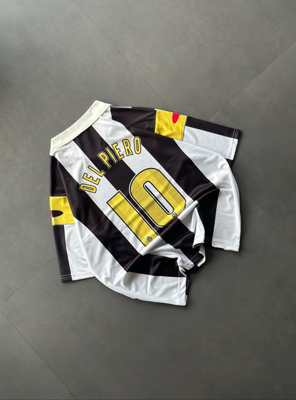 Del Piero Juventus 2000-01 Home Kit Five Collar Sublimation