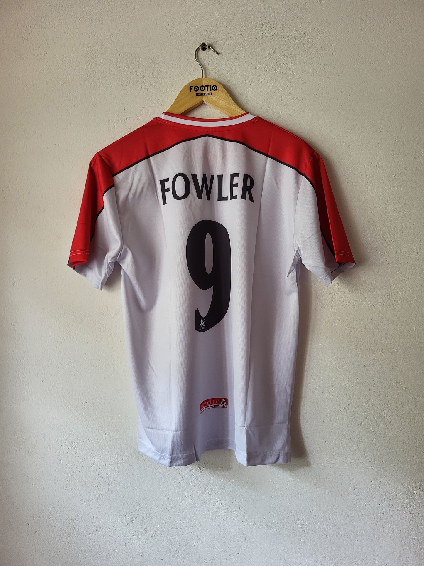 FOWLER LIVERPOOL 1998-99 AWAY KIT SUBLIMATION