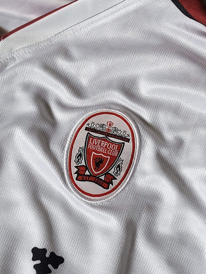 FOWLER LIVERPOOL AWAY KIT 1999-2000 FIVE SLEEVE PREMIUM EMBROIDERY