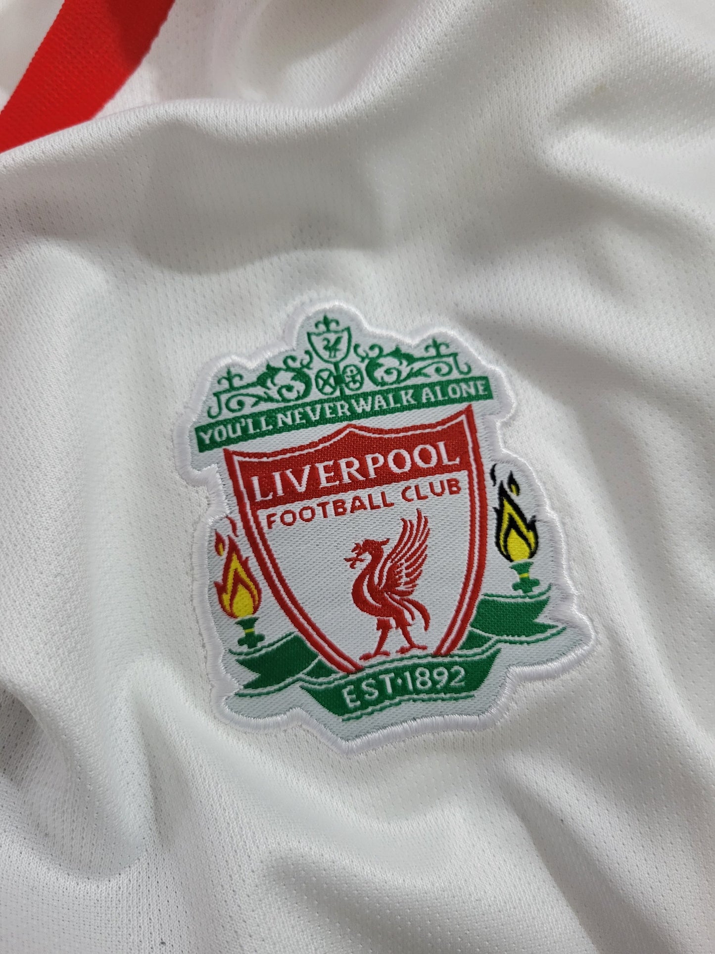 GERRARD LIVERPOOL AWAY KIT 2005-06 PREMIUM EMBROIDERY