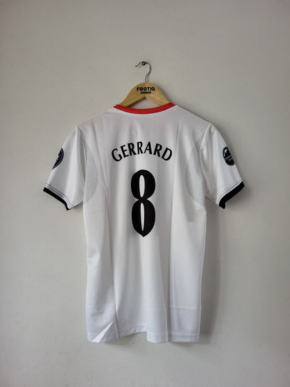 GERRARD LIVERPOOL AWAY KIT 2005-06 PREMIUM EMBROIDERY