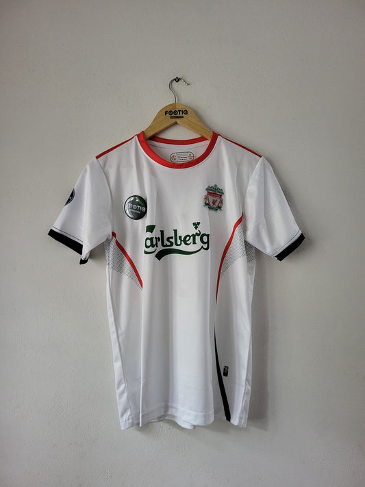 GERRARD LIVERPOOL AWAY KIT 2005-06 PREMIUM EMBROIDERY