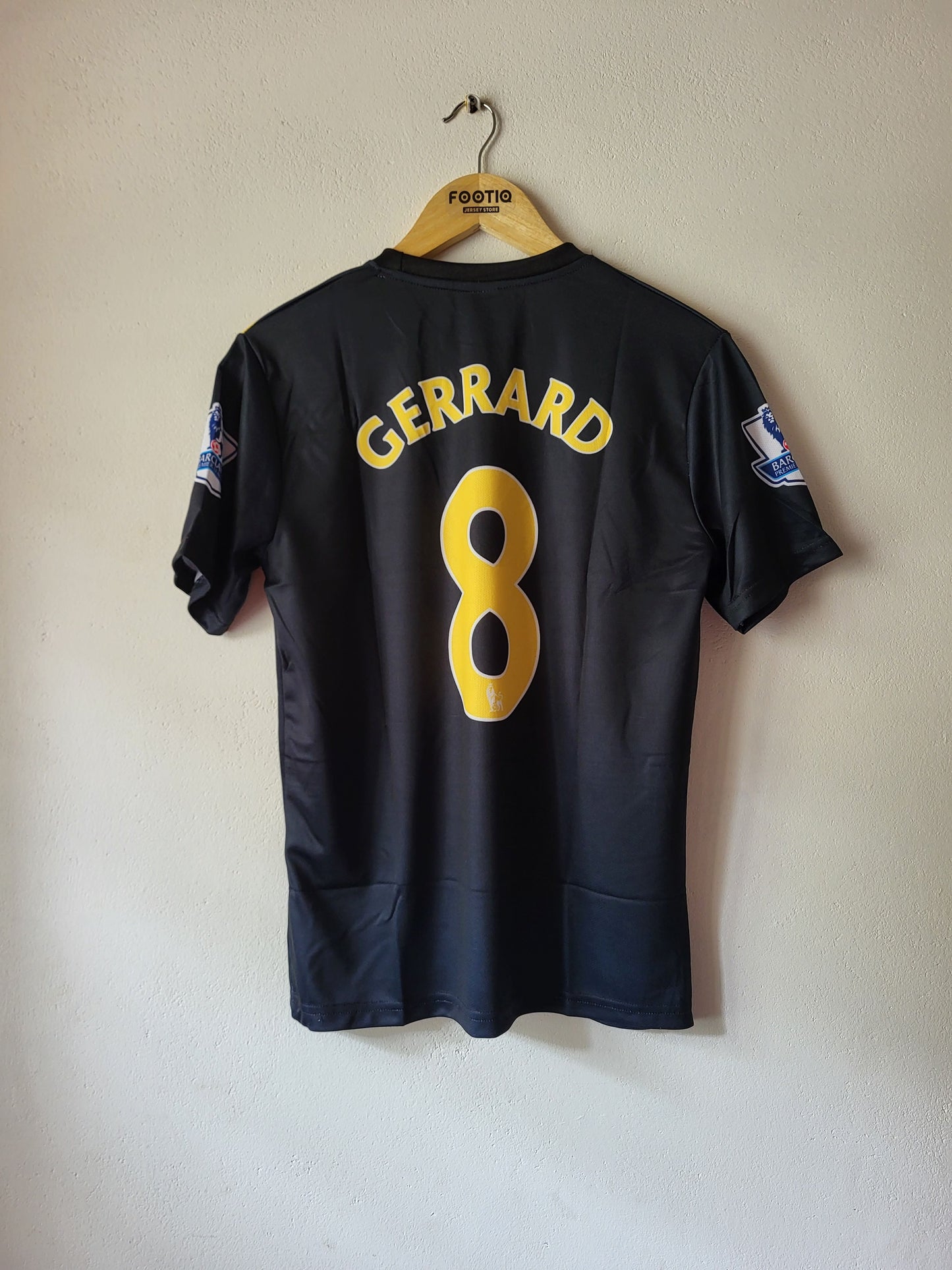 GERRARD LIVERPOOL AWAY KIT 2009-10 SUBLIMATION