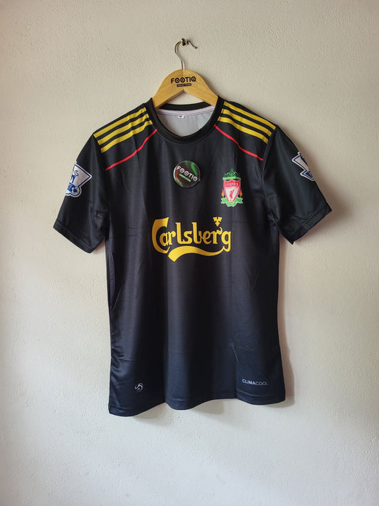 GERRARD LIVERPOOL AWAY KIT 2009-10 SUBLIMATION
