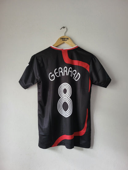 GERRARD LIVERPOOL THIRD KIT 2007-08 PREMIUM EMBROIDERY